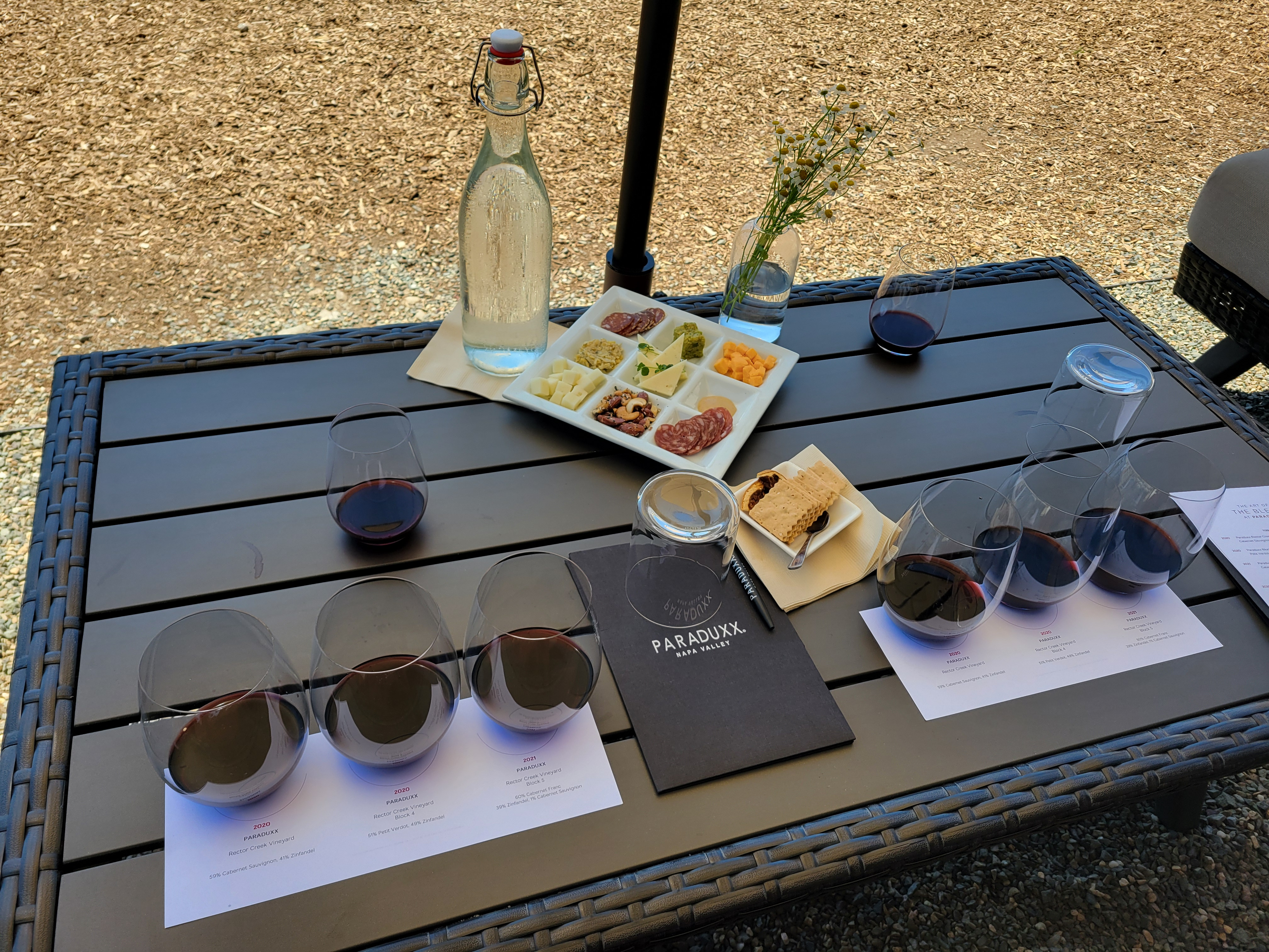 Paraduxx wine tasting