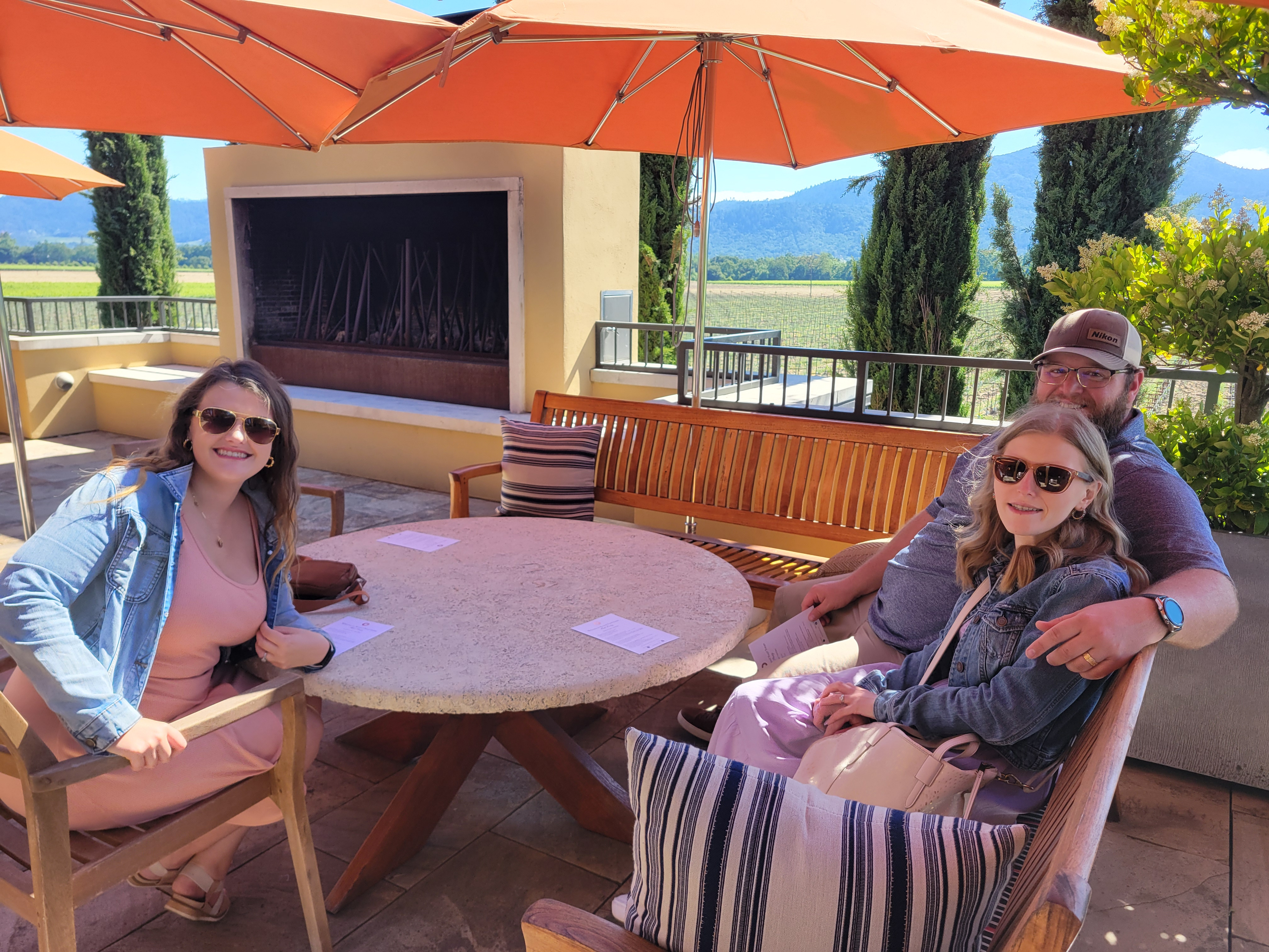 Family at Round Pond Winery